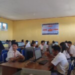 Foto : Peserta didik sedang melaksanakan Gladi TKA dan AN 2026